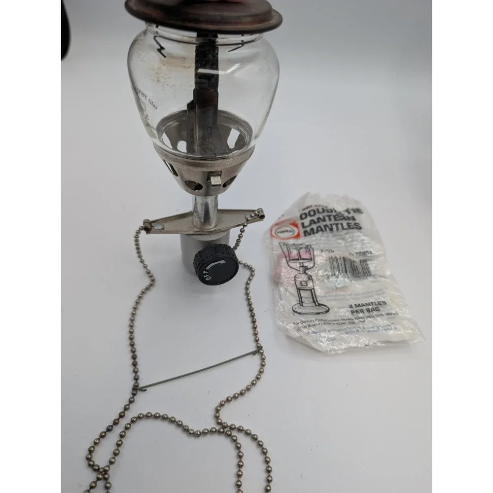 Vintage Century Primus 5400 Mighty Lite Propane Lantern Camping Backpacking USA!